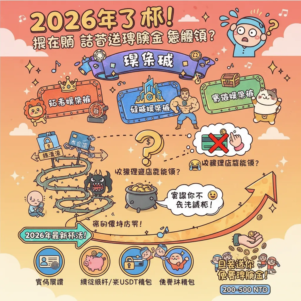 註冊送體驗金怎麼領？新手必看娛樂城攻略
