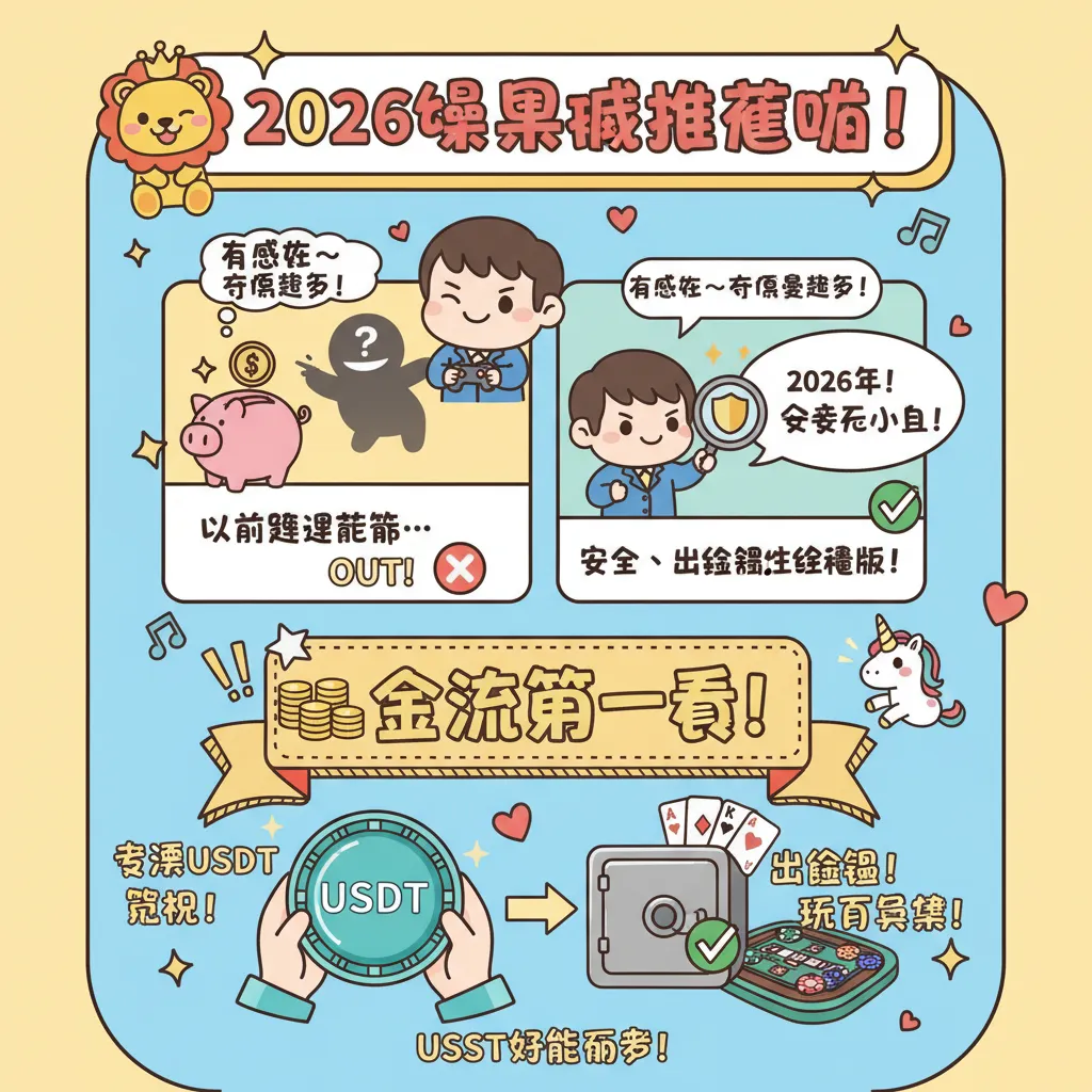 2026娛樂城推薦：怎麼挑選最安全、出金穩定的現金版？