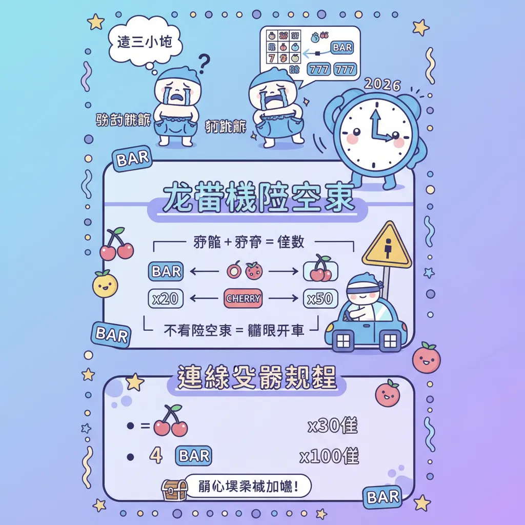 老虎機賠率表怎麼看？搞懂符號組合與得分規則