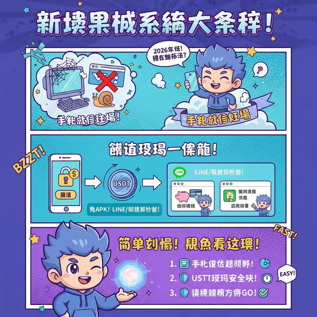 新娛樂城怎麼玩？手機儲值與USDT交易全攻略
