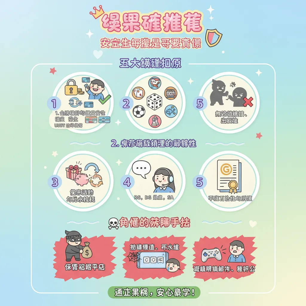 如何辨識安全娛樂城？五大關鍵指標與黑網陷阱