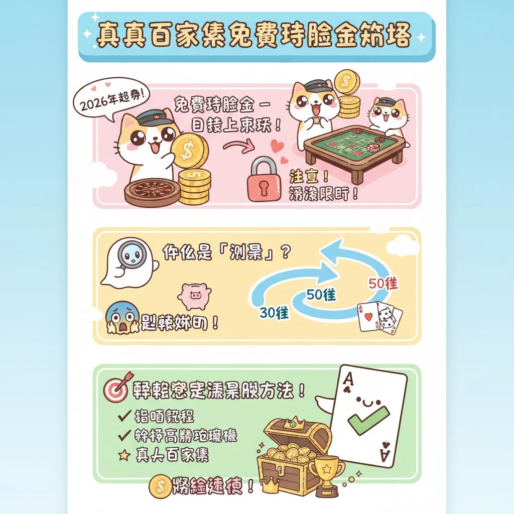 真人百家樂免費體驗金，教你如何輕鬆達成流水