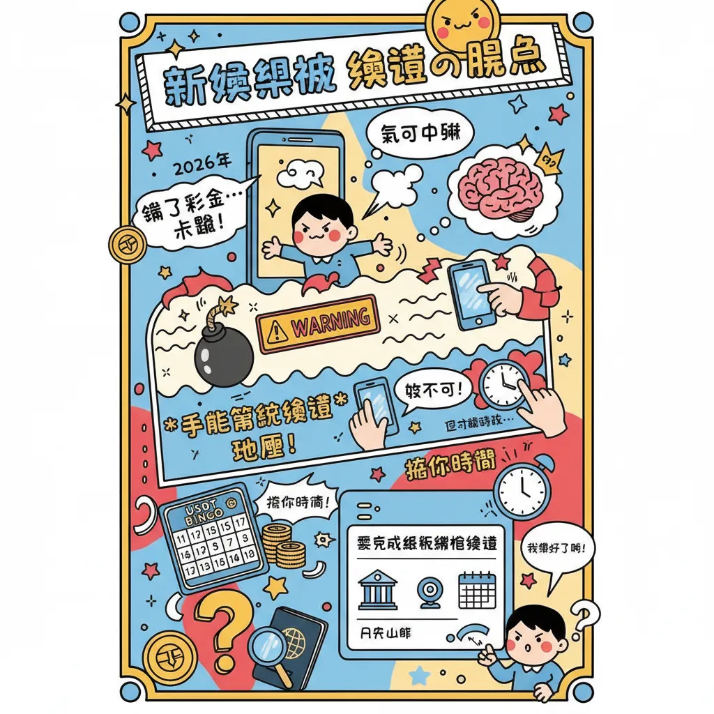 想在新娛樂城領彩金？避開這些系統驗證地雷