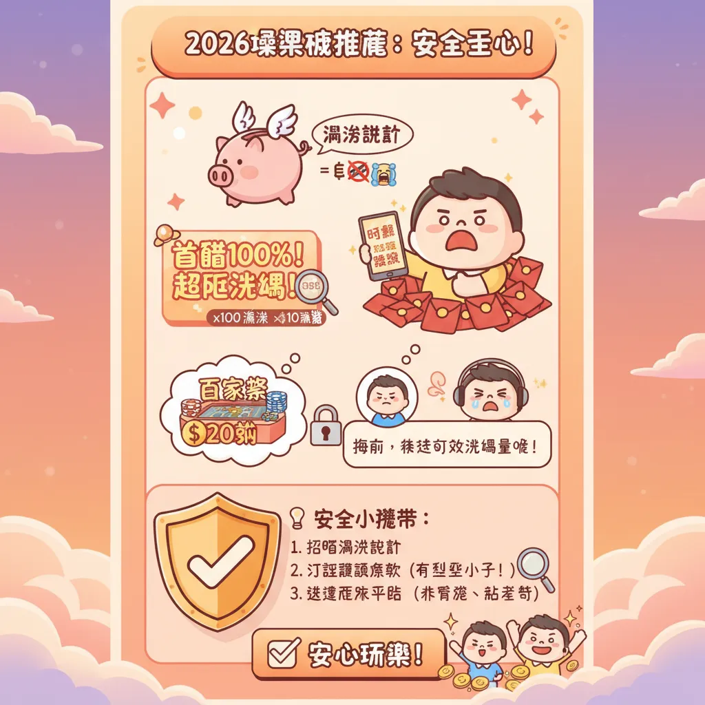 避開詐騙陷阱！2026娛樂城推薦與流水計算注意事項