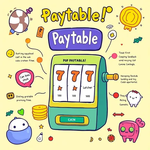 線上老虎機教學：如何看懂Paytable與累積獎金