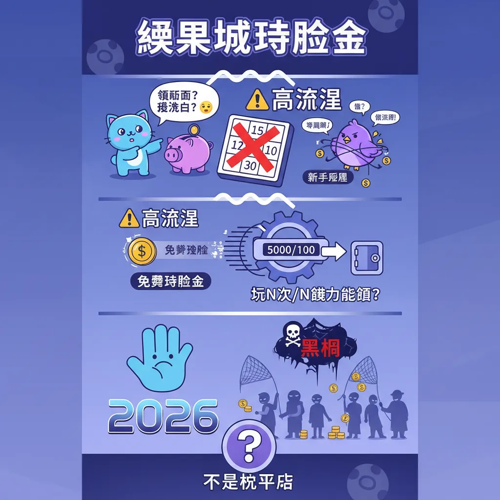 別被高流水騙了！新手領取試玩金與兌換點數的避雷指南